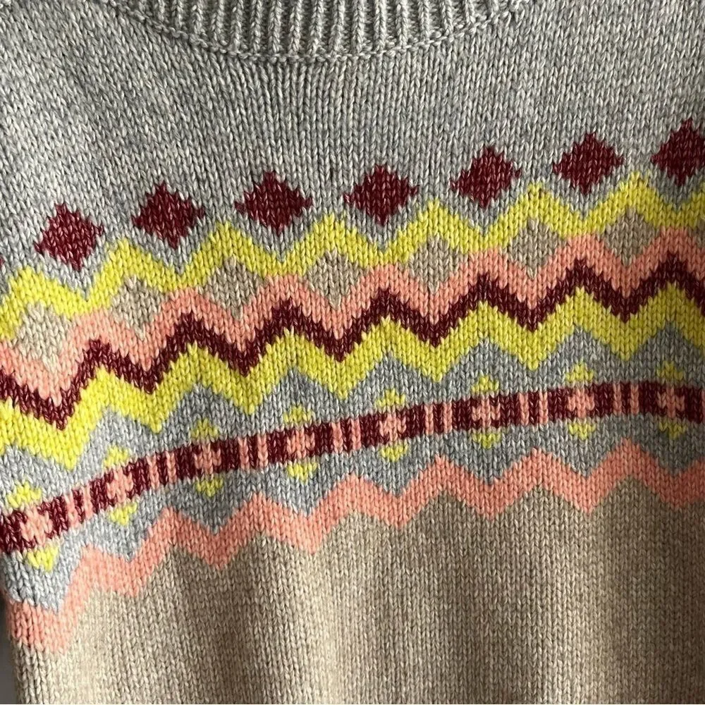 Victoria's Secret Cashmere Blend Fair Isle Sweater